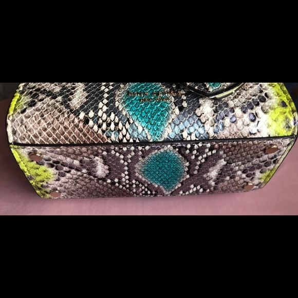 Kate Spade NWT Spencer Snake-embossed mini - Picture 10 of 11